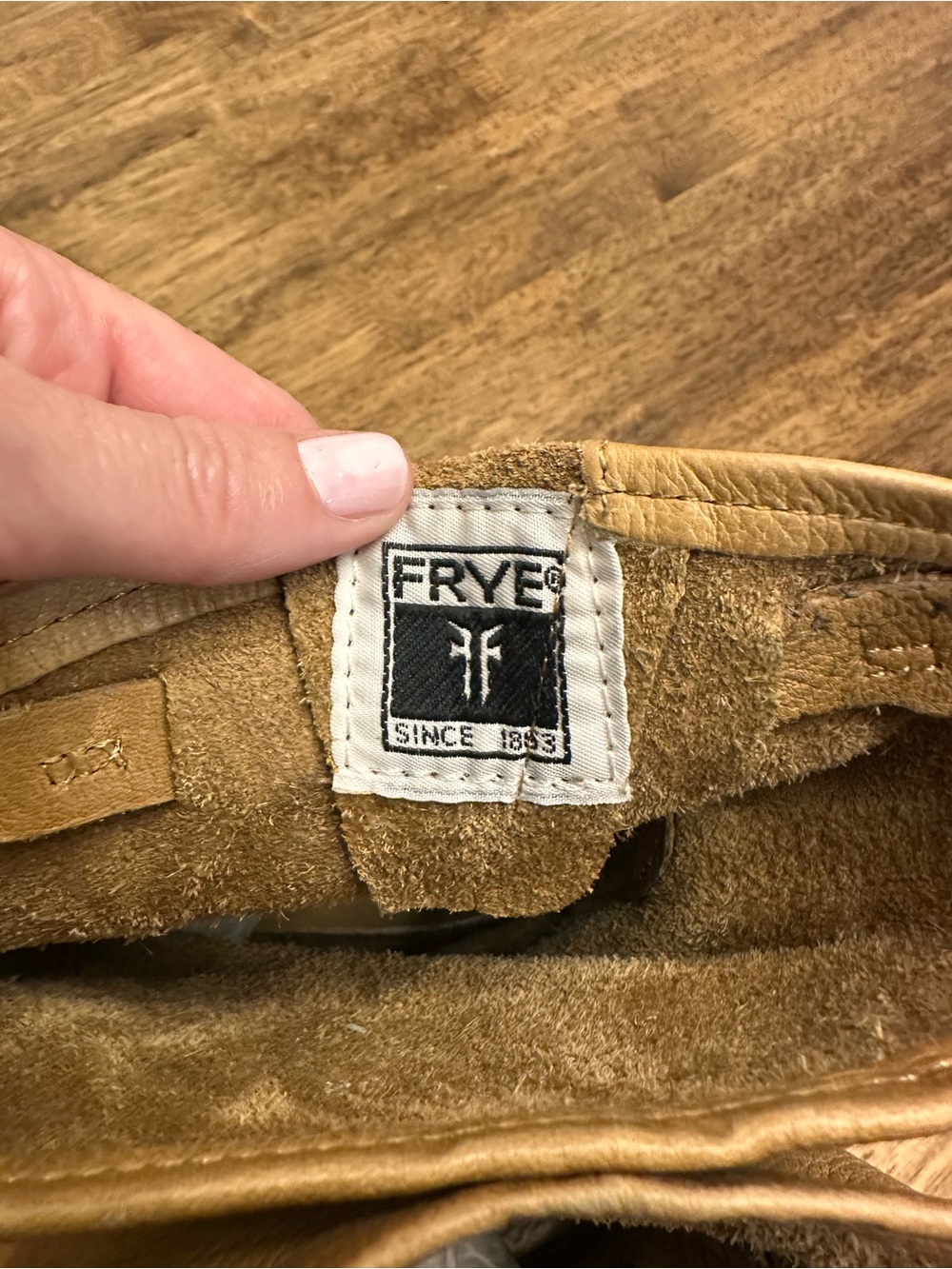 Frye Veronica Short with Buckle Mid-Calf Slouchy Boots - Picture 7 of 9